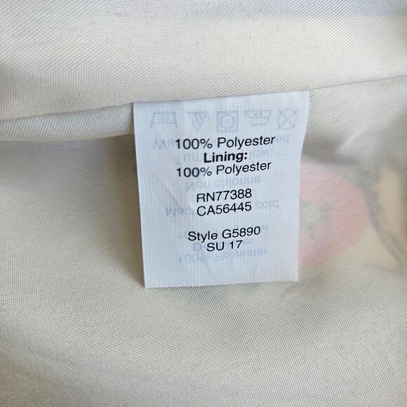 NWT JCrew Hawaiian Island Pleated Skirt Size 4 Petite - Picture 9 of 12